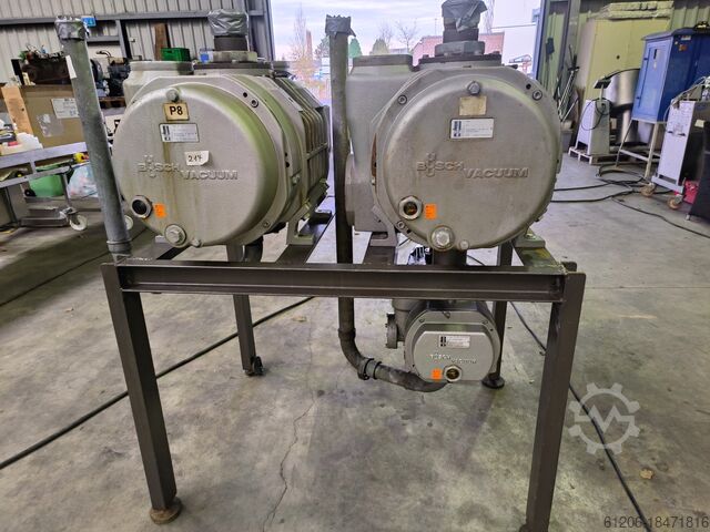 Busch vákuumszivattyú központ Busch 2 x Busch WV 2000 C 001 MCXX