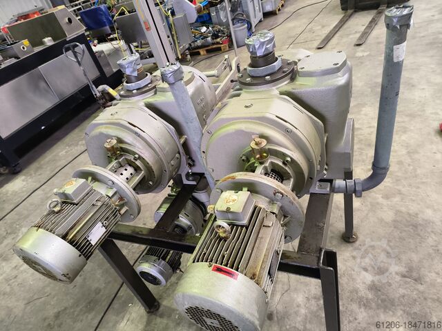 Busch vákuumszivattyú központ Busch 2 x Busch WV 2000 C 001 MCXX