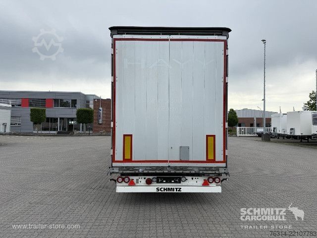 Nyitott ponyvás félpótkocsi Schmitz Cargobull Curtainsider Mega Getränke