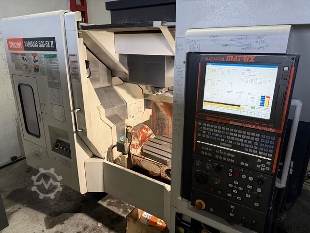 5-assige CNC-bewerkingscentrum MAZAK VARIAXIS 500-5X II