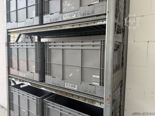 2.600 × 500 mm / 5 niveauer / 1,34 lbm. Dexion HI280 Kistenregal Kommissionsregal Regale