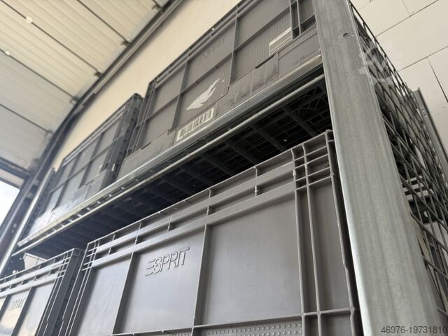 2.600 × 500 mm / 5 niveauer / 1,34 lbm. Dexion HI280 Kistenregal Kommissionsregal Regale