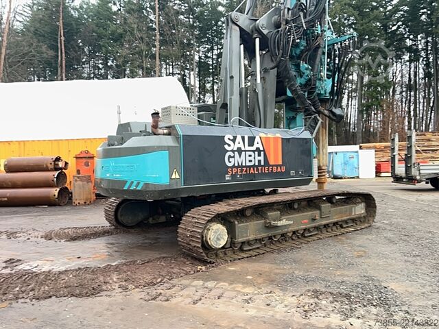 Wiertnica Delmag RH 18 on Sennebogen SR 25T