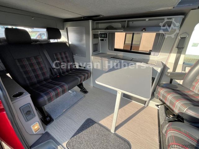 Półzintegrowany kamper VOLKSWAGEN T6 AMV Camper - Hubdach - Markise - Küche - AHK