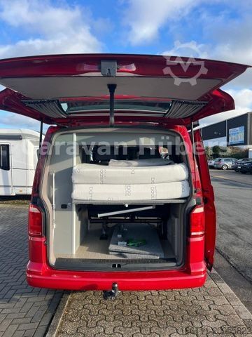 Półzintegrowany kamper VOLKSWAGEN T6 AMV Camper - Hubdach - Markise - Küche - AHK