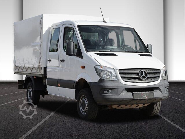 Gardinsided kassevogn Mercedes-Benz Sprinter 316CDI DOKA,Allrad,AHK,TCO,Standhzg.