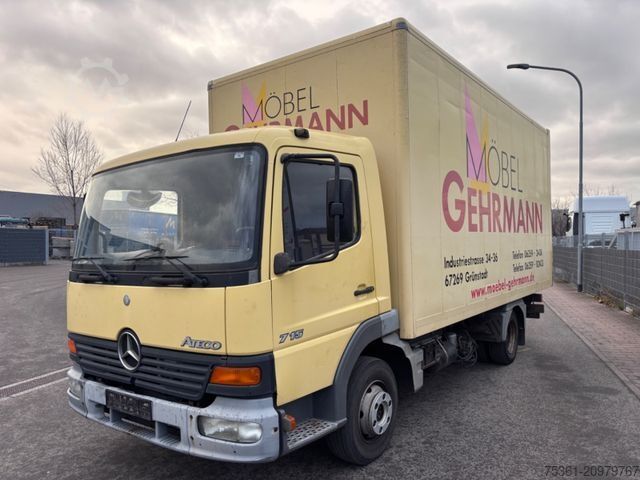 Furgoneta caja MERCEDES-BENZ Atego 715 Koffer mit Türen