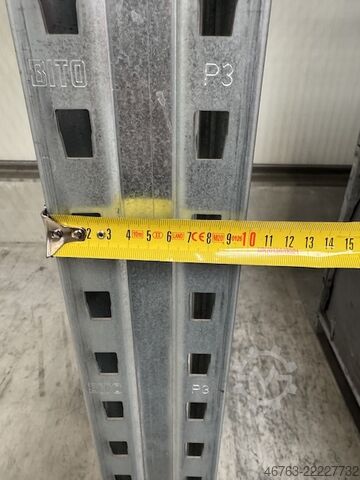 Izgara tablalı palet rafı Bito P3