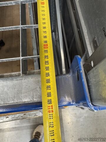Izgara tablalı palet rafı Bito P3
