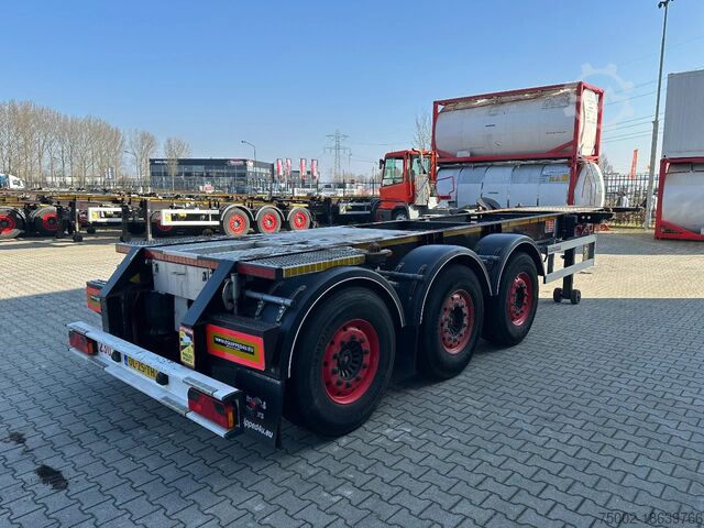 Transport af containere Burg 20FT ADR (EX/II, EX/III, FL, AT), empty weight:...