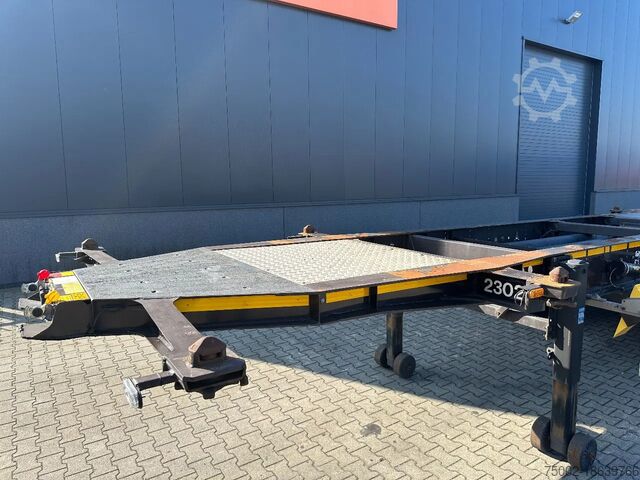 Transport af containere Burg 20FT ADR (EX/II, EX/III, FL, AT), empty weight:...