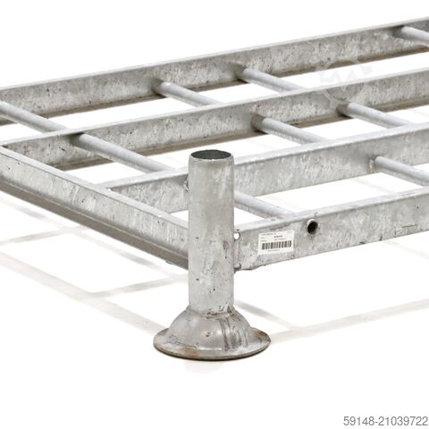 Použité kůlové palety pojízdný rám vhodný pro kůly 60,3, D: 1550, Š: 1170, V: Kruizinga 98-5907GB