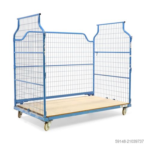 Použité vozíky na přepravu nábytku, L-rám, zasouvatelné a stohovatelné, D: 2000, Š: 1150, V: Kruizinga 98-5967GB