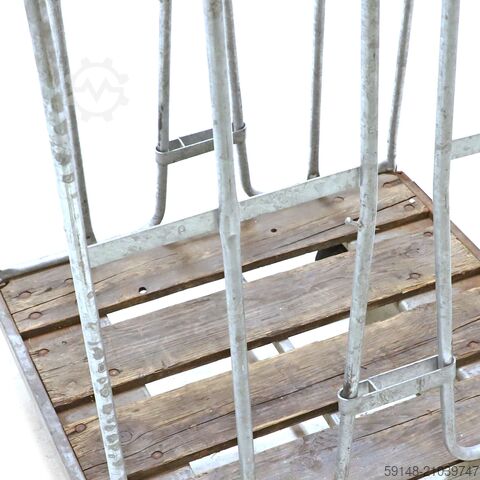 Použité dvoustranné rolné kontejnery s kleštinovými stěnami + 2 napínací popruhy, délka: 800, šířka: Kruizinga 98-6926GB