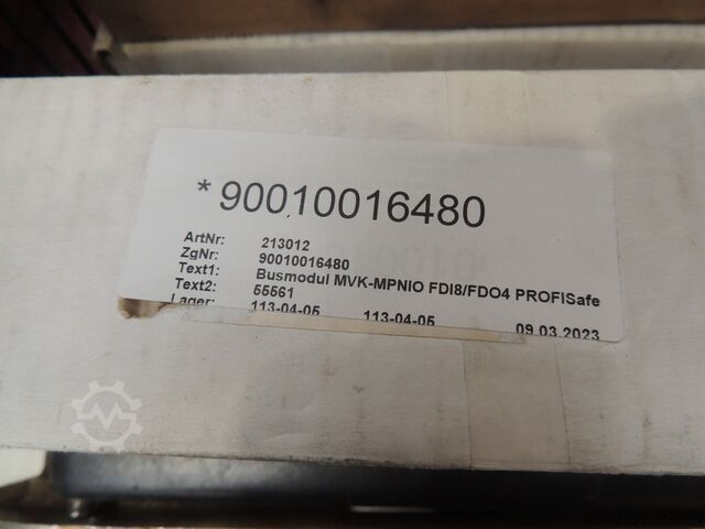 Bussmodul MURR ELEKTRONIK MVK-MPNIO FDI8/FDO4
