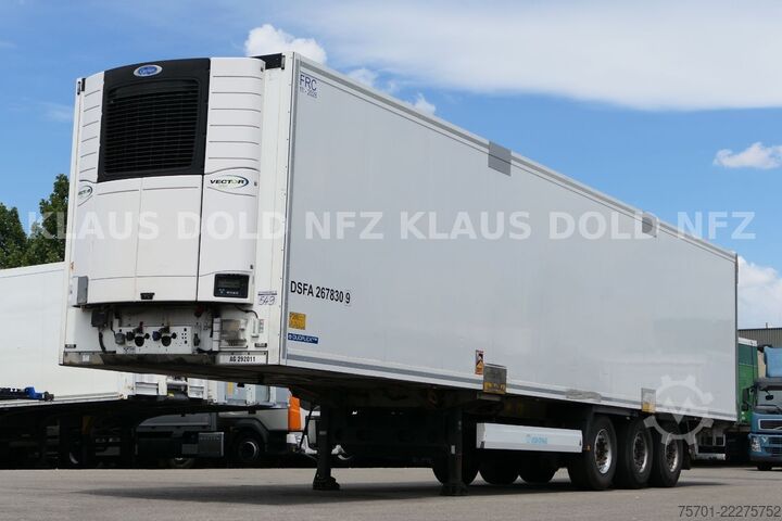 Kühlauflieger KRONE SD Kühlkoffer Carrier Liftachse Doppelstock