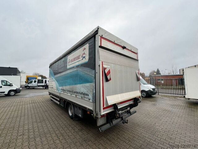 LKW mit Pritsche & Plane FUSO Canter 9C18 Pritsche Plane mit Ladebordwand *Ahk
