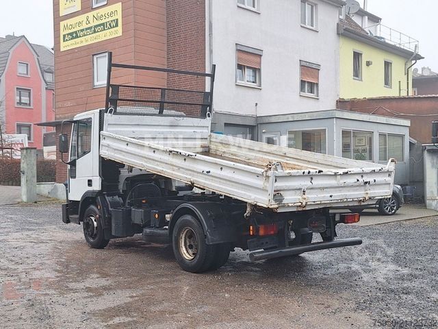 Trevägs tippbil IVECO 80E18 6 ZYLINDER TECTOR MEILLER KIPPER EUROCARGO