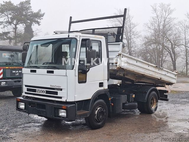 Trevägs tippbil IVECO 80E18 6 ZYLINDER TECTOR MEILLER KIPPER EUROCARGO