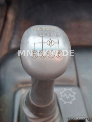 Trevägs tippbil IVECO 80E18 6 ZYLINDER TECTOR MEILLER KIPPER EUROCARGO