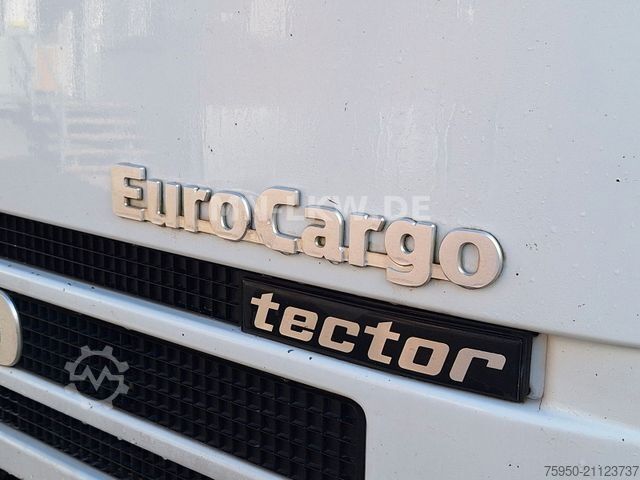 Tippbil skåpbil IVECO 80E18 6 ZYLINDER TECTOR MEILLER KIPPER EUROCARGO