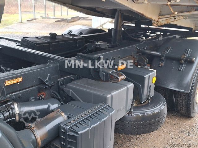 Tippbil skåpbil IVECO 80E18 6 ZYLINDER TECTOR MEILLER KIPPER EUROCARGO