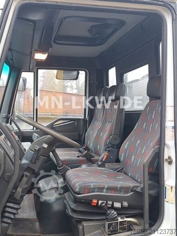 Tippbil skåpbil IVECO 80E18 6 ZYLINDER TECTOR MEILLER KIPPER EUROCARGO