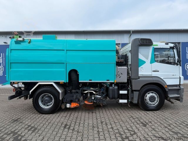 Veegmachine MERCEDES-BENZ Axor 1833 Kehrmaschine VAL?air HD 200 - Bar 9 m³