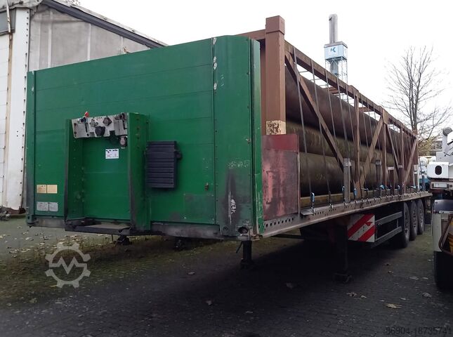 Ρυμουλκούμενο βυτιοφόρο High pressure gas used tube semi trailer helium, hydrogen, oxygen,nitrogen, argon