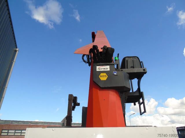 Platform aanhanger MOL PALFINGER 40001EL - 22 METER LENGTH + REMOTE