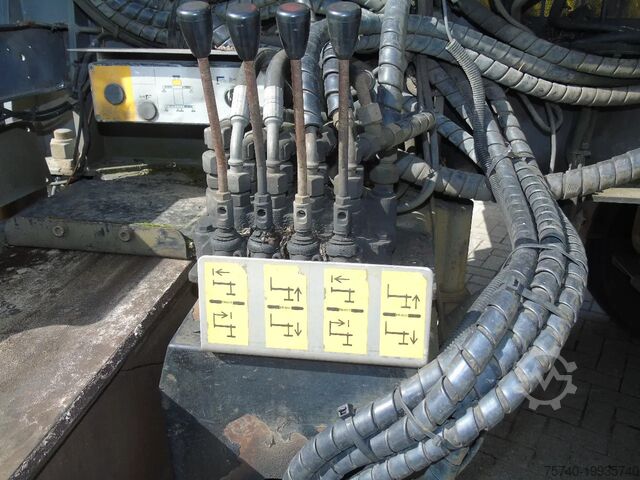 Platform aanhanger MOL PALFINGER 40001EL - 22 METER LENGTH + REMOTE