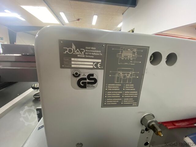 Kağıt kesme makinası Mohr Polar 78E