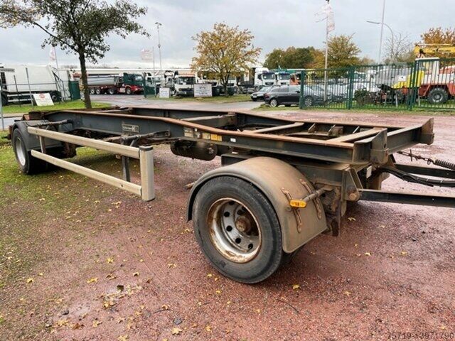 Römork Hüffermann HSA 18.70 Schlittenanhänger