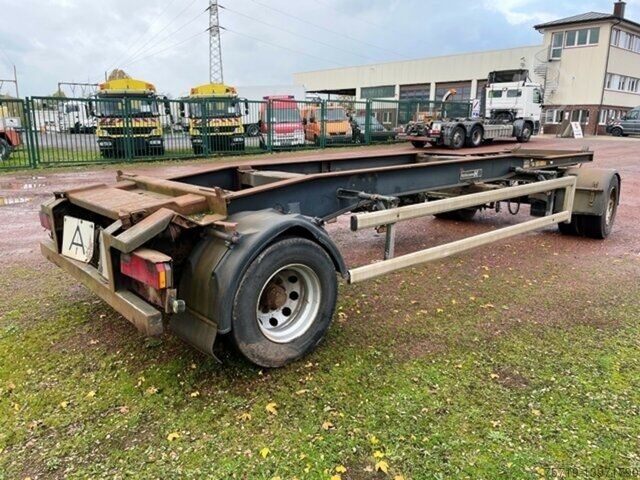 Römork Hüffermann HSA 18.70 Schlittenanhänger