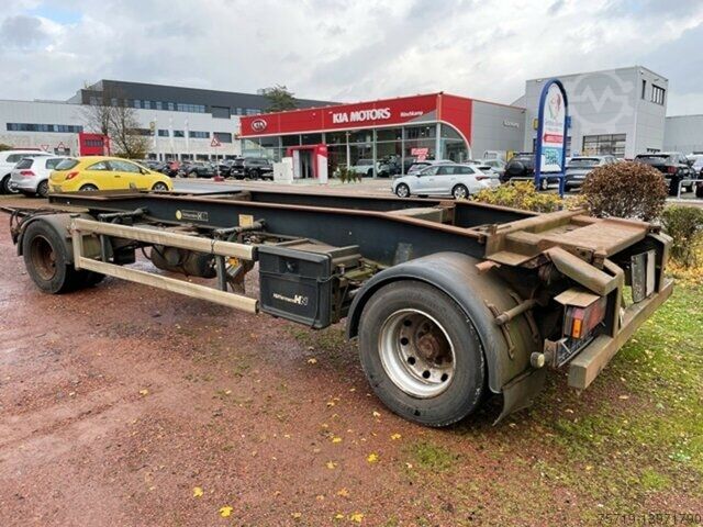 Römork Hüffermann HSA 18.70 Schlittenanhänger