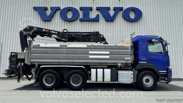 Darus billenőplatós teherautó Volvo FMX