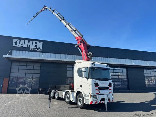 Scania R 500 8x2NB HMF 9520-K7 + JIB FJ 2200-6 Scania R 500 8x2NB HMF 9520-K7 + JIB FJ 2200-6