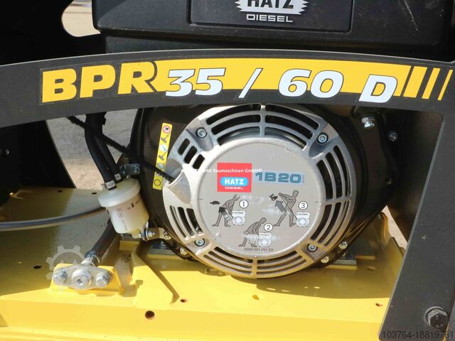 Vibrációs lemez Bomag BPR 35/60 D