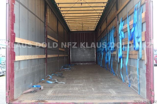 Semirremolque abierto con toldo KRONE SD Pritsche Plane XL MegaLiner Edscha Bordwände