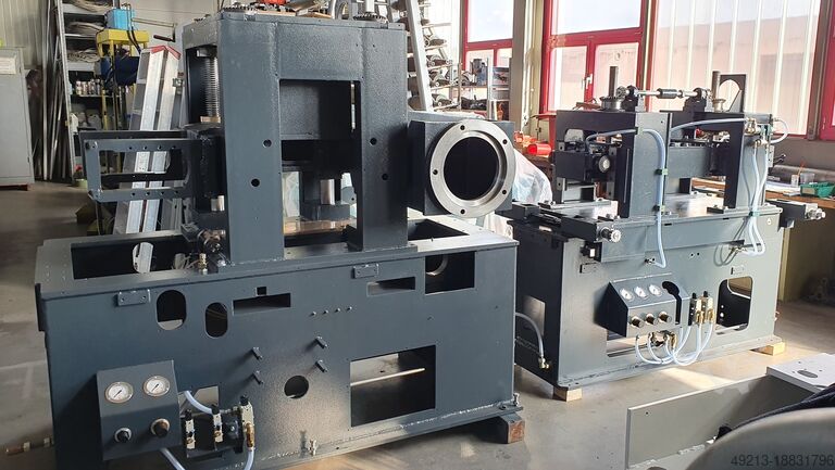 Continous Finger jointing press DIMTER DKV III Speed max. 80 m/min