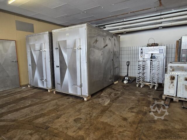 Fish processing machine Schröter Universal Rauch-Kochanlage Gas