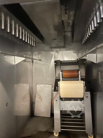 Fish processing machine Schröter Universal Rauch-Kochanlage Gas