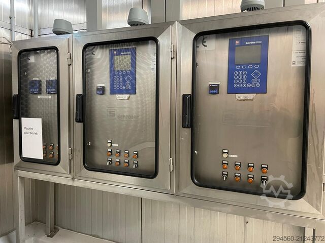 Fish processing machine Schröter Universal Rauch-Kochanlage Gas