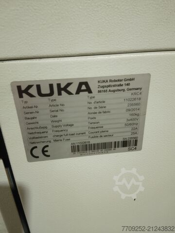 KUKA KR30 industrial robot KRC4, year 2017 KUKA KR30