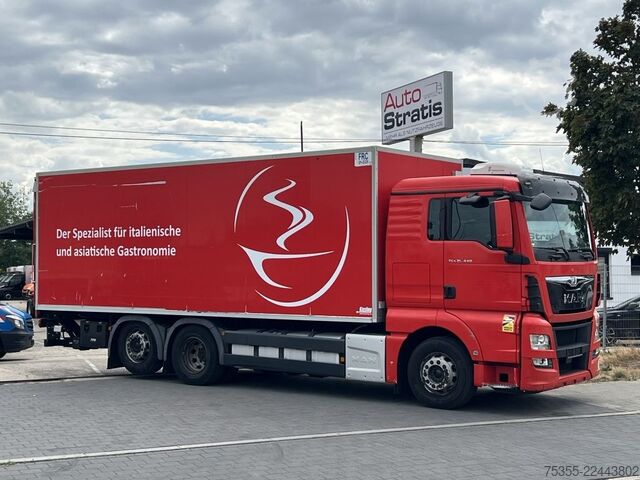 Kühlkoffer-LKW MAN TGX 26.440 Klima Lenkachse 7,35m MitsubishiTU100