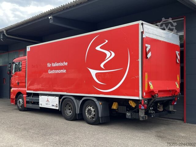 Kühlkoffer-LKW MAN TGX 26.440 Klima Lenkachse 7,35m MitsubishiTU100