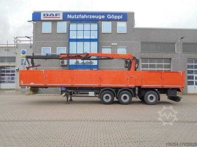 Auflieger mit offener Pritsche  LUECK