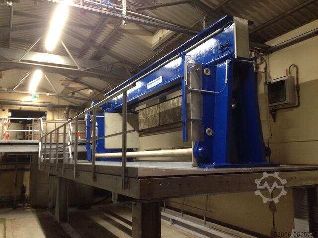 Filter press 1200x1200 mm + 1500x1500 mm Rittershaus & Blecher Passavant Netzsch KFP 1200 + KFP 1500