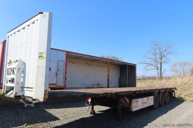 Açık yarı römork KRONE Stahlmattenauflieger