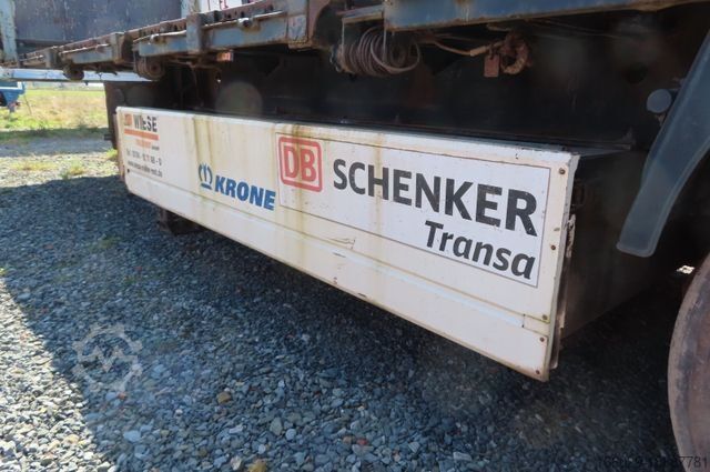 Açık yarı römork KRONE Stahlmattenauflieger